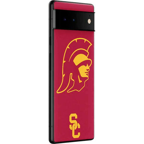 University of Southern California USC Trojan Large Mascot Google Pixel 6 Skin